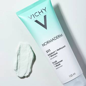 NORMADERM 3 EM 1: ESFOLIAÇÃO + LIMPEZA +MÁSCARA – 125ml