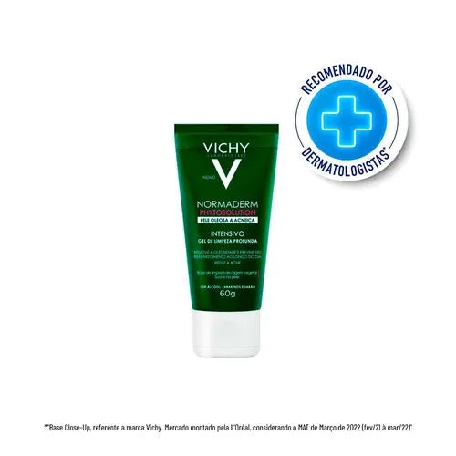NORMADERM PHYTOSOLUTION GEL DE LIMPEZA ANTI-ACNE COM ACIDO SALICILICO 60G