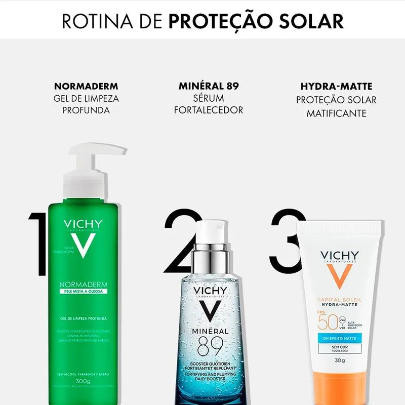 CAPITAL SOLEIL PROTETOR SOLAR FACIAL HYDRA-MATTE FPS50